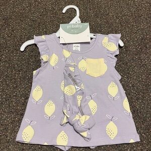 Petit Lem set with Lemon Print